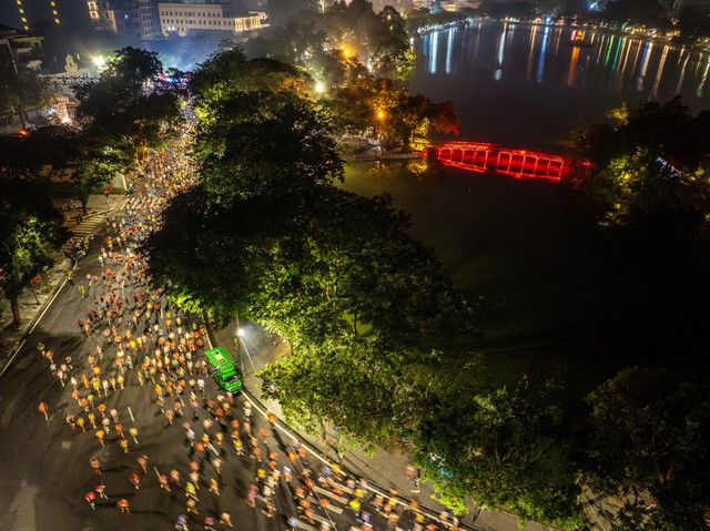 Giải Marathon Quốc tế Hà Nội Techcombank Mùa thứ 5: Giải chạy biểu trưng của Thủ đô thiết kế hành trình khám phá Hà Nội